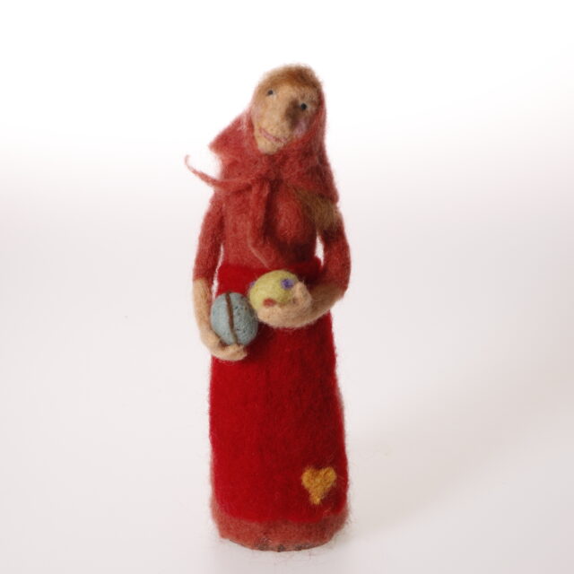 Påskkärring med påskägg