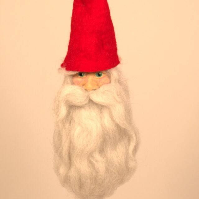 Tomte med skägg, i hänge, 58 cm *SÅLD