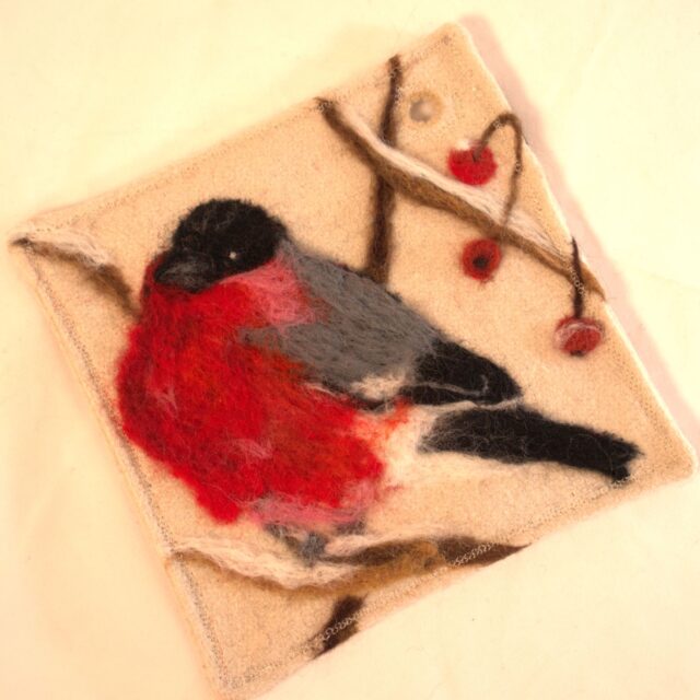 Domherre, grytlapp 'SÅLD