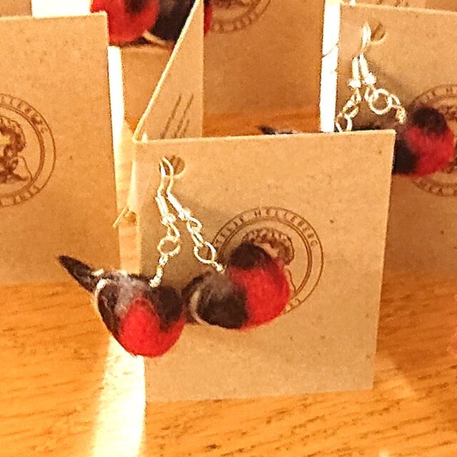 Örhänge Domherre mindre *SÅLD