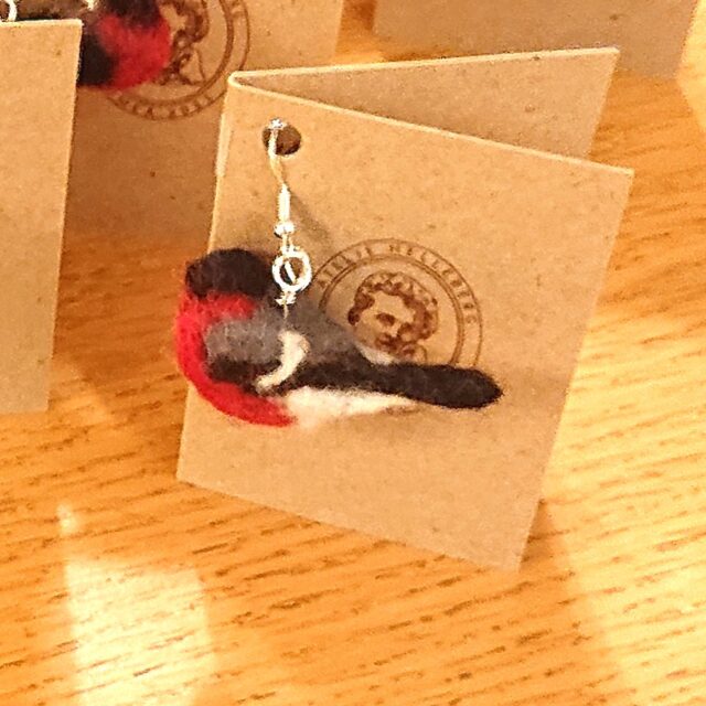 Örhänge Domherre större