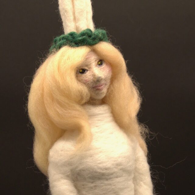 Lucia med julstjärna 50 cm